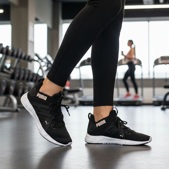 Puma 8.5 Sneakers Woman Active Slip-on Athletic Contempt Demi Activewear Shoes - Picture 1 of 13